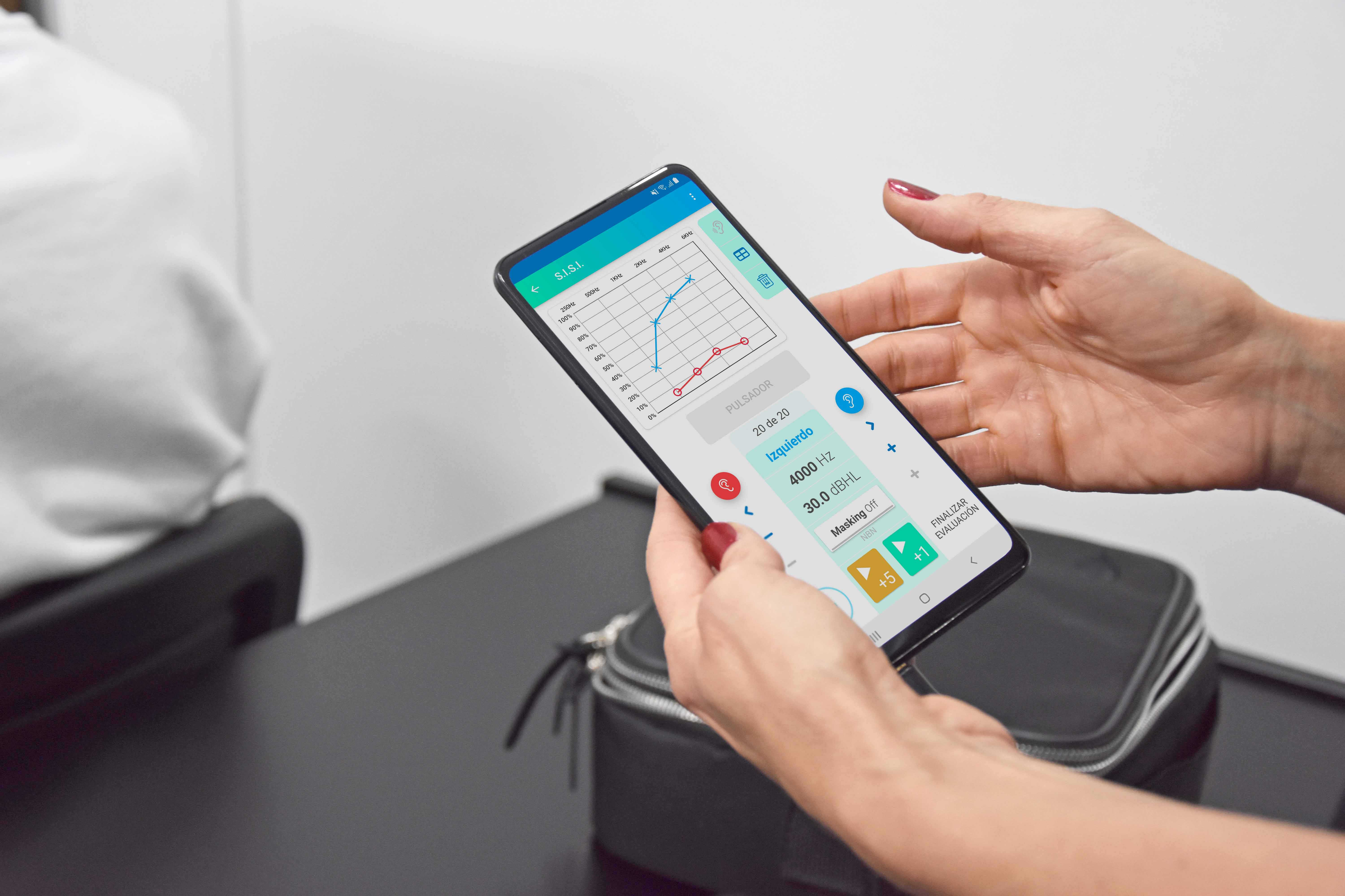 Audiometria sem limites: mobilidade e confiabilidade com o audiômetro uSound